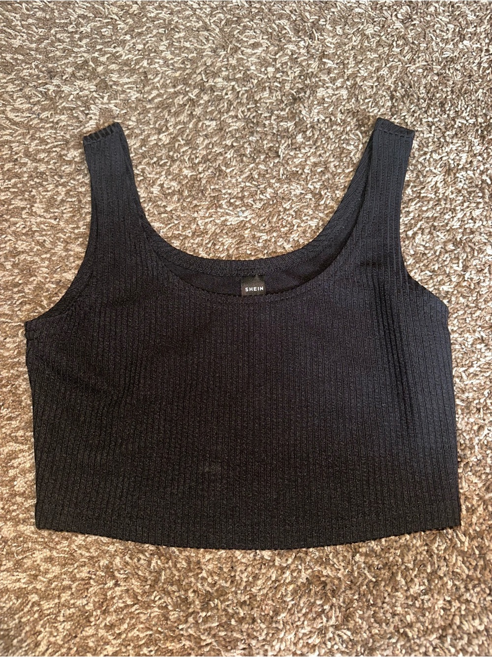 SHEIN ribbed tank top